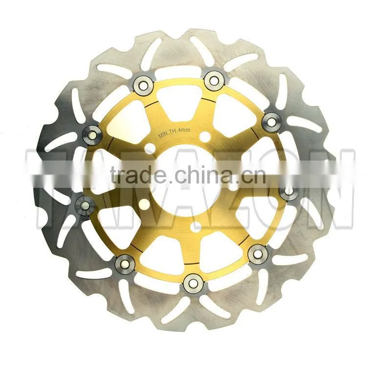 Motorcycle full floating brake rotors for Suzuki SV650S GSX750F