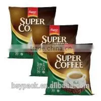 coffee bags/coffee bags with valve/kraft paper foil coffee bags with valve