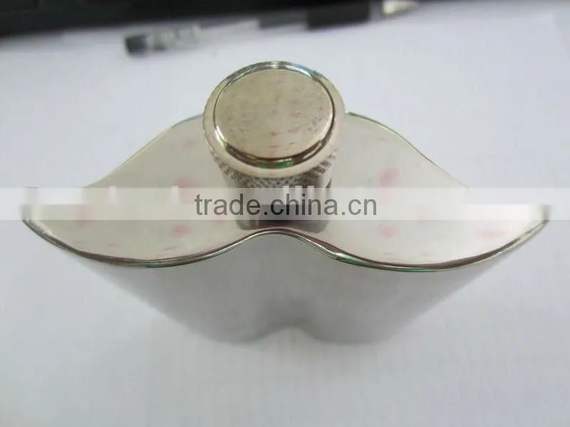 new design high quality stainless steel hip flask,wine flask