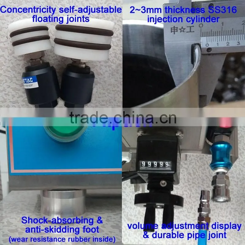 Semi-automatic cream mixing and filling machine