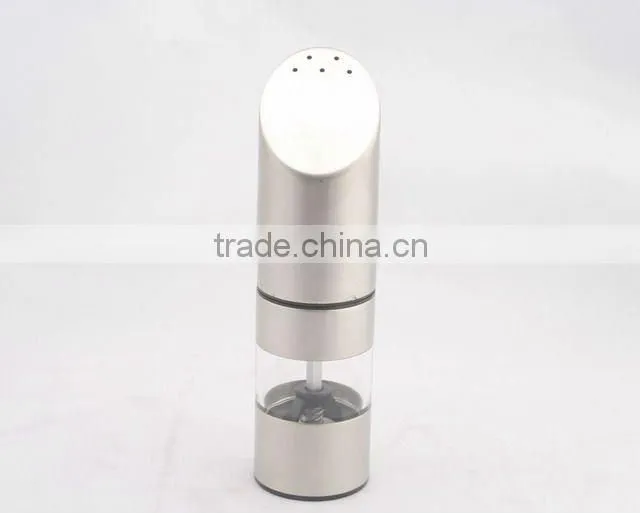 18/8 stainless steel salt and pepper mill set