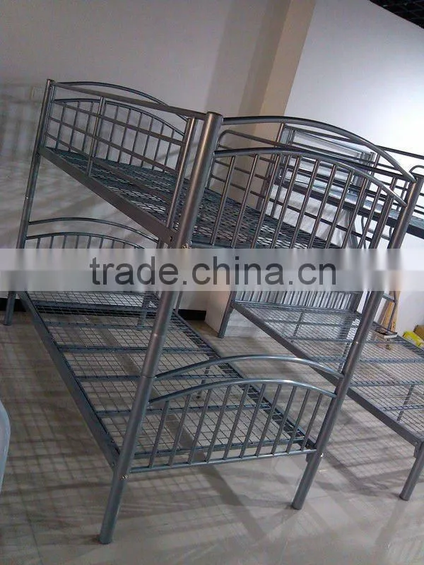 fashion metal bunk beds with stairs
