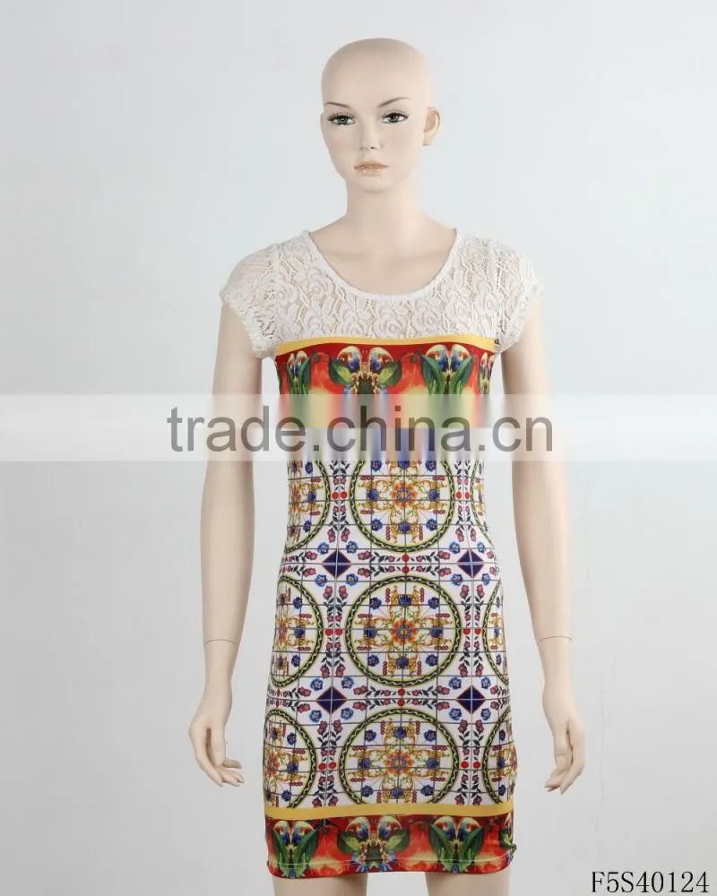 NEW ARRIVAL Sexy leopard bodycon dress 2016 deep V neck net dress custom dress supplier