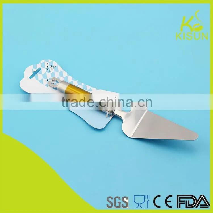 new style PP handle stainlesss steel pizza turner pancake turner