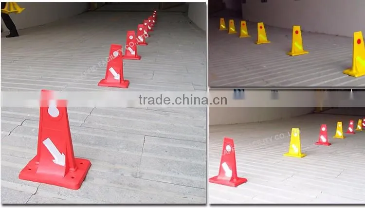 Wholesale Yellow Recycled EVA Road Safety Lane Separator