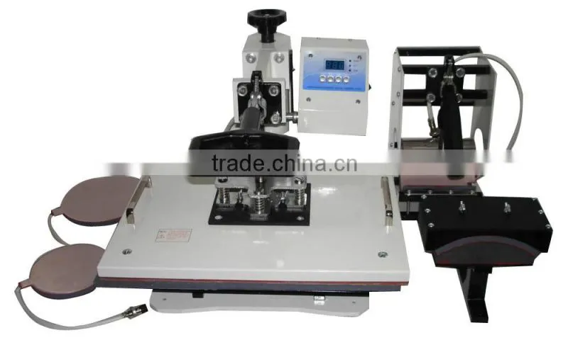 2015 newest high quality Sublimation Heat Transfer machine 6 in 1, Heat Press Machine
