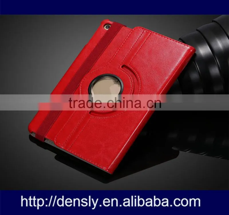 New Arrival For iPad mini 4 360 Rotating Leather Case