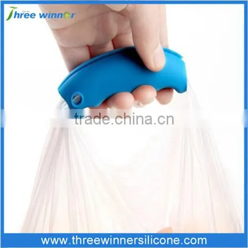 Hot selling shopping bag silicone hand grip