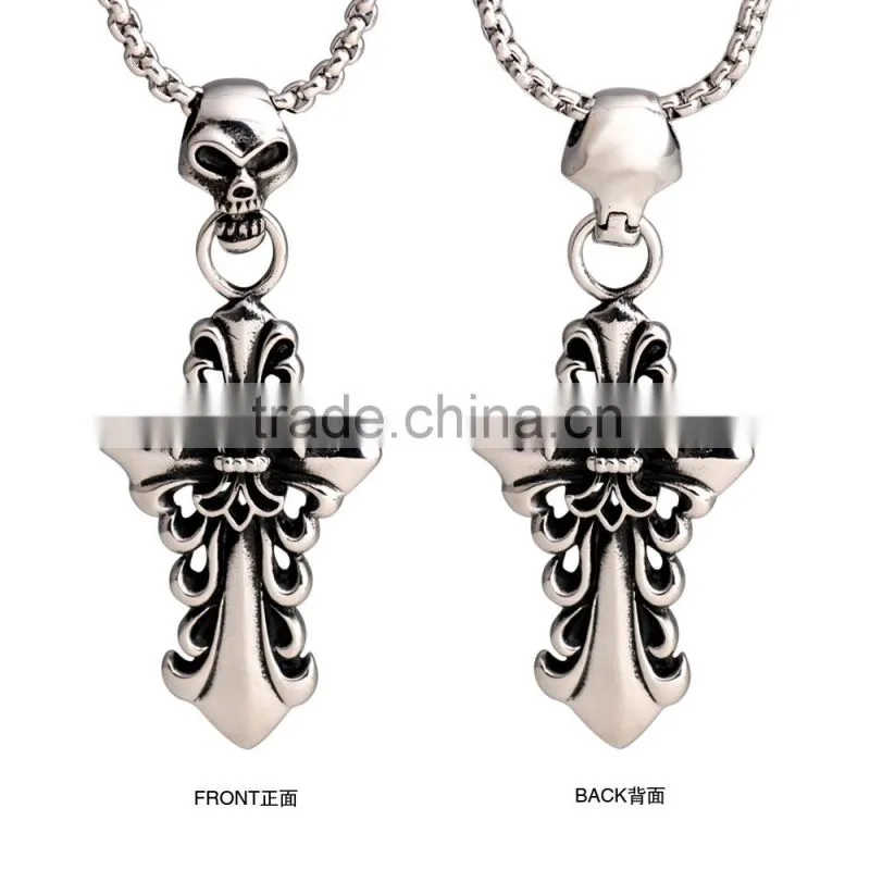 Wholesale Fashion Stock Stainless Steel Cross Pendant FP50051