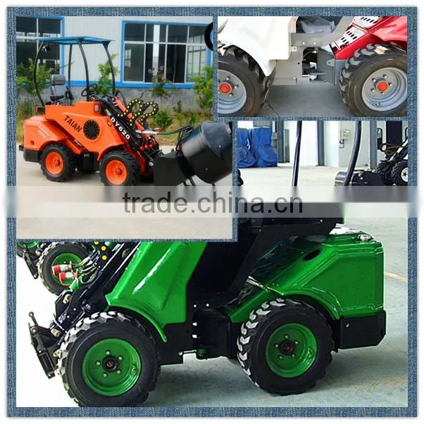 multifunction garden loader DY620 small wheel loader similar with mini avant loader