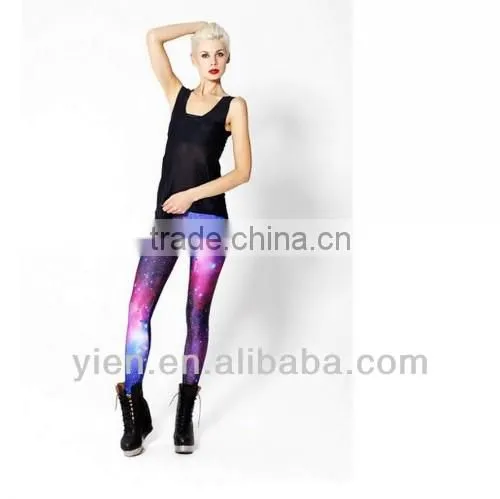 Colorful Sexy Ass Leggings , Young Adult Girls Thin Leggings