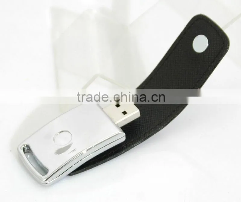 Promotion leather usb flash drive gift usb for promotion