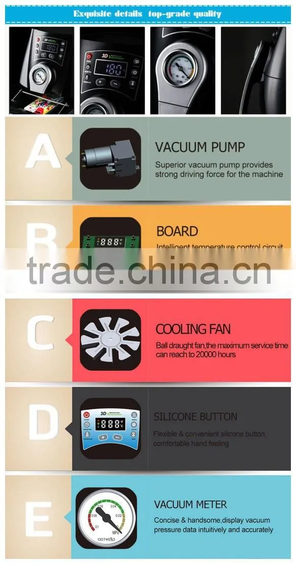 MINI 3D Vacuum Sublimation Machine for Phone case/Mugs Heat Transfer Printing Machine JG-m1