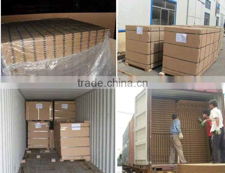 melamine mdf slot board for shop display board