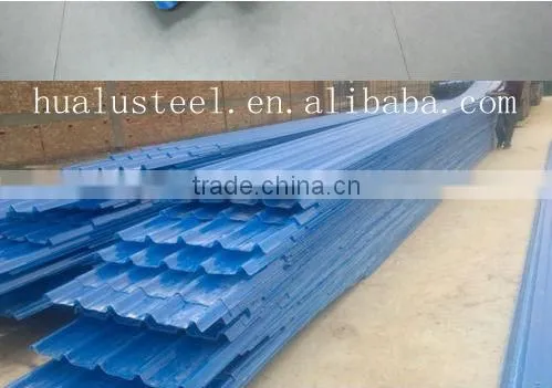 corrugated coated steel roof sheet