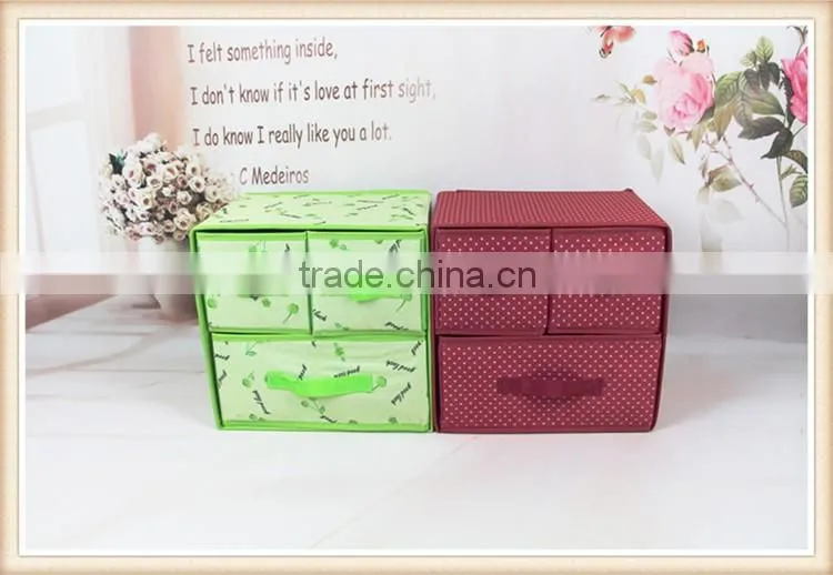 Yiwu Feien oxford foldable closet cardboard drawer storage box