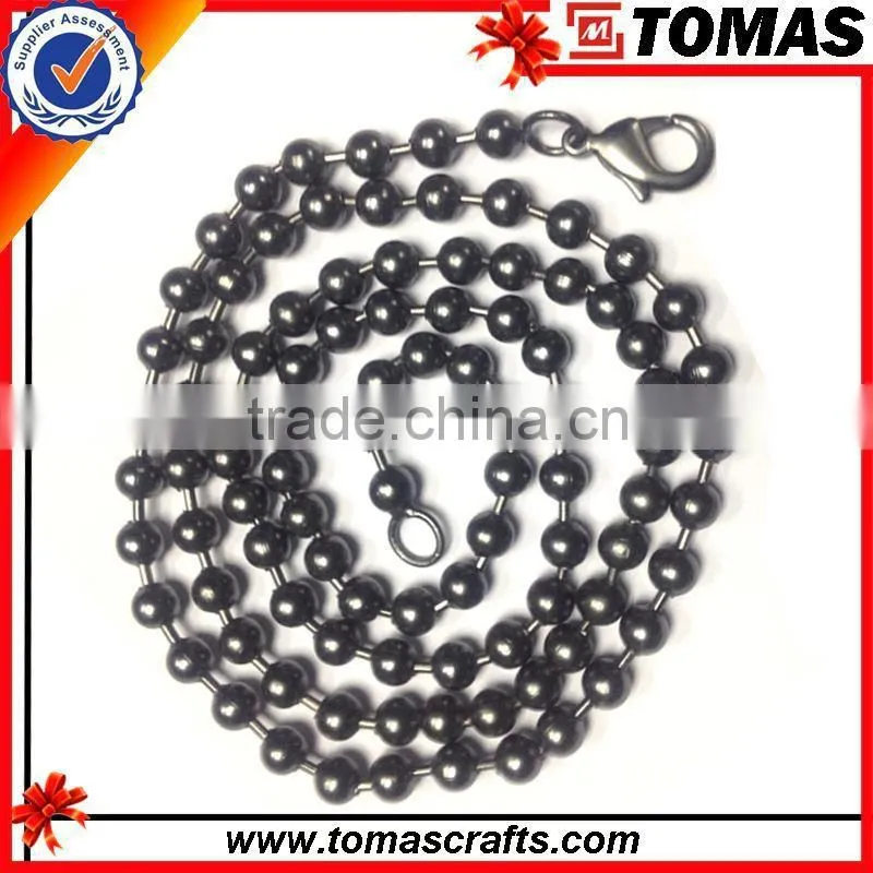 Guangzhou custom hot sale 1mm ball chain
