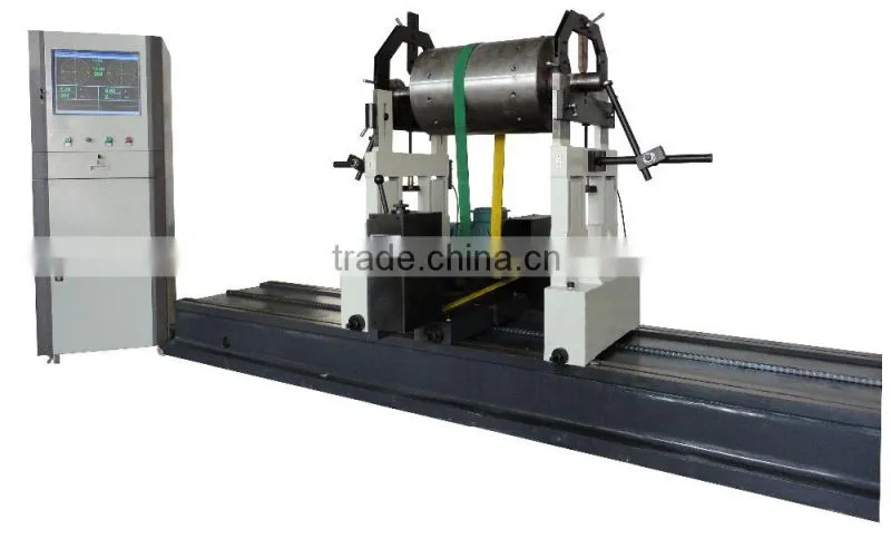 HBQ-2000a turbocharger dynamic balancing machine belt drive