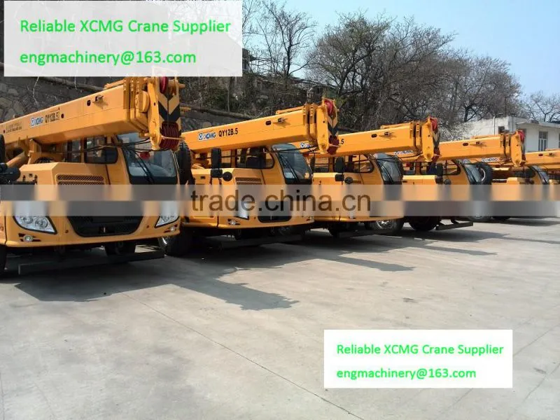 Price for XCMG crane QY8B.5, China top 8 ton crane
