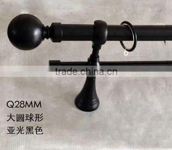 Burnish Double Curtain Rod