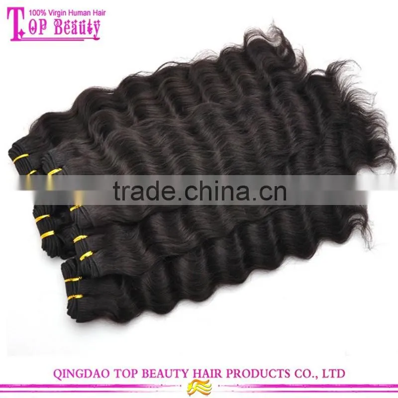 8A Grade 100 Human Hair Raw Virgin Brazilian Hair 7A deep wave