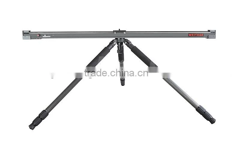 Westage motorized video camera slider 150cm with timelapse time delay controller