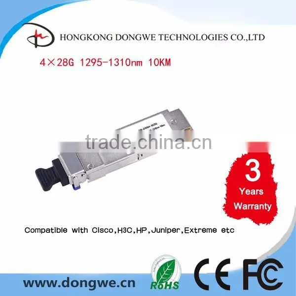 Duplex LC 100G 1310nm 10km CFP2 Transceiver Compatible CFP2-100G-LR4-D