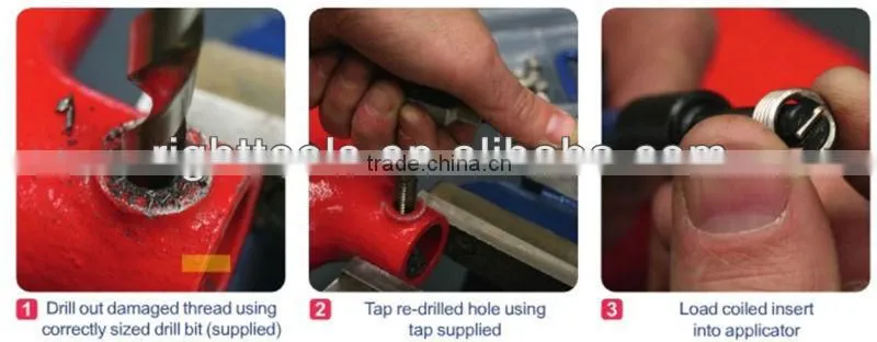 RIGHT TOOLS THREAD REPAIR SET