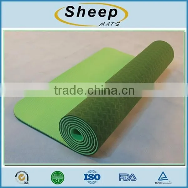 Factory customized weight reducing exercise printed logo yoga mat