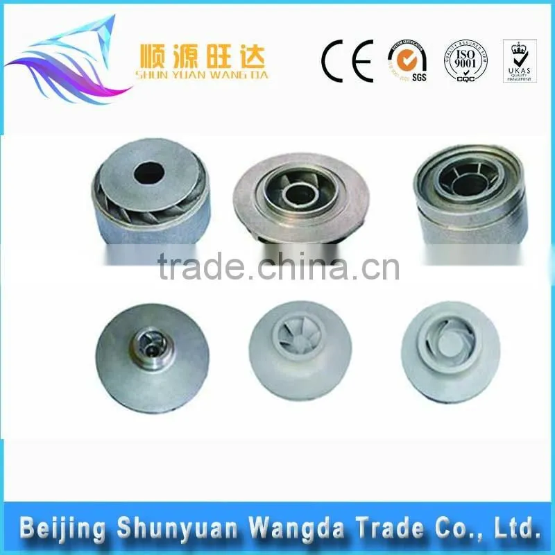 China Manufacture Types OEM investment casting wax Marine exhaust fan impeller