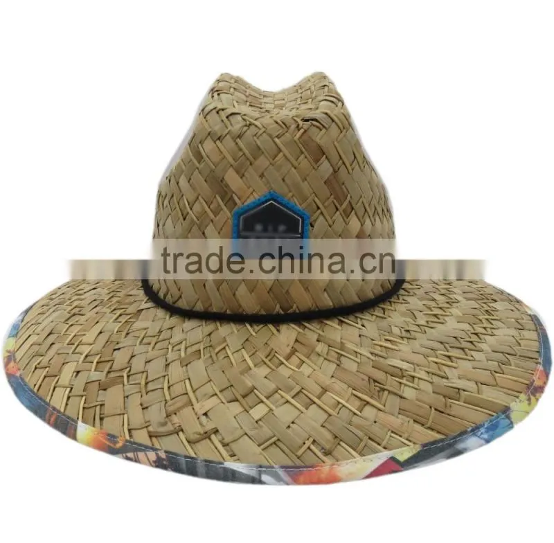 lifeguard straw hat