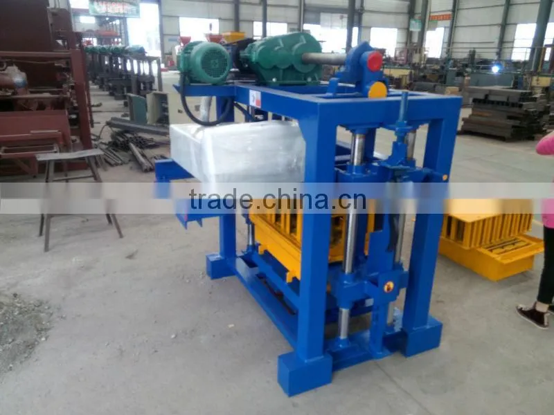 QT40-2 Interlock brick machine/Manual concrete block making machine