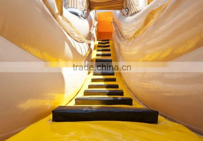 inflatable dry slide 4 fun, full printing big inflatable slides