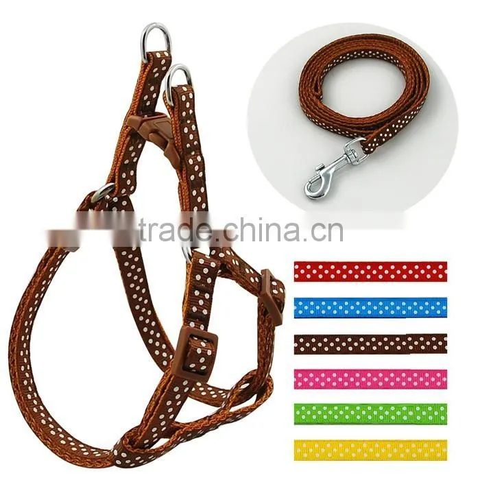 Hot Sales Pet Accessories Nylon Dog Leash, Dog Harness S/M