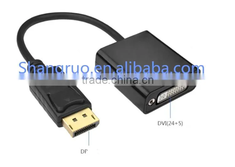 hot sale high quality dp to dvi cable 24+5 with high resolution