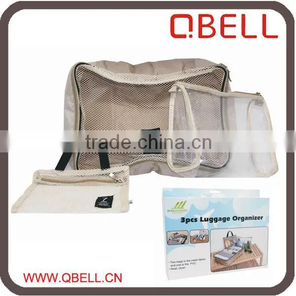 3 Pieces Travel Lugagge Organizer Bag