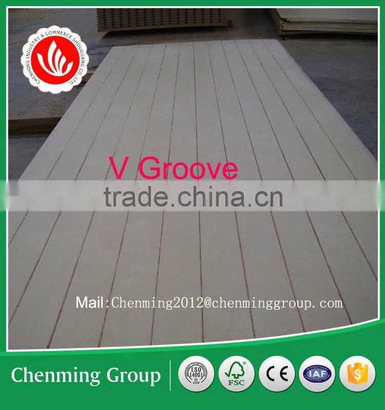 Slotted panel plywood/slotted plywood/groove plywood