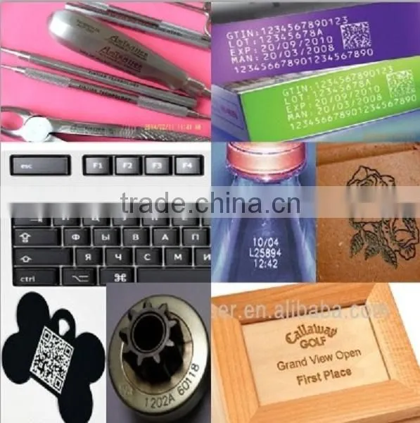 Portable Fiber Laser Marking Machine with Perfect Marking Effect /best portable fiber laser marking