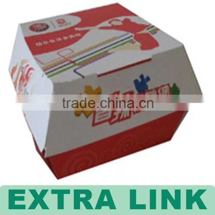 KFC hamburger food paper packing box printing