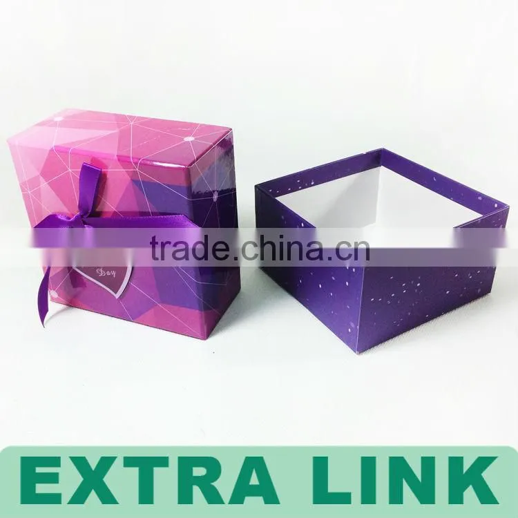 Custom Fancy Paper Cardboard Stackers Jewellery Boxes