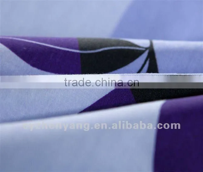 100% polyester fabric soft brushed fabric printing for bedsheet of china