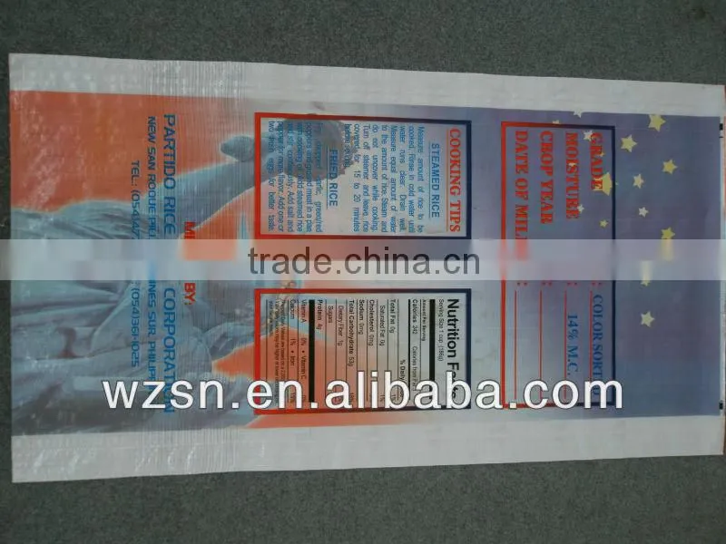 pp packaging bag/pp container bag/pp woven bag plant