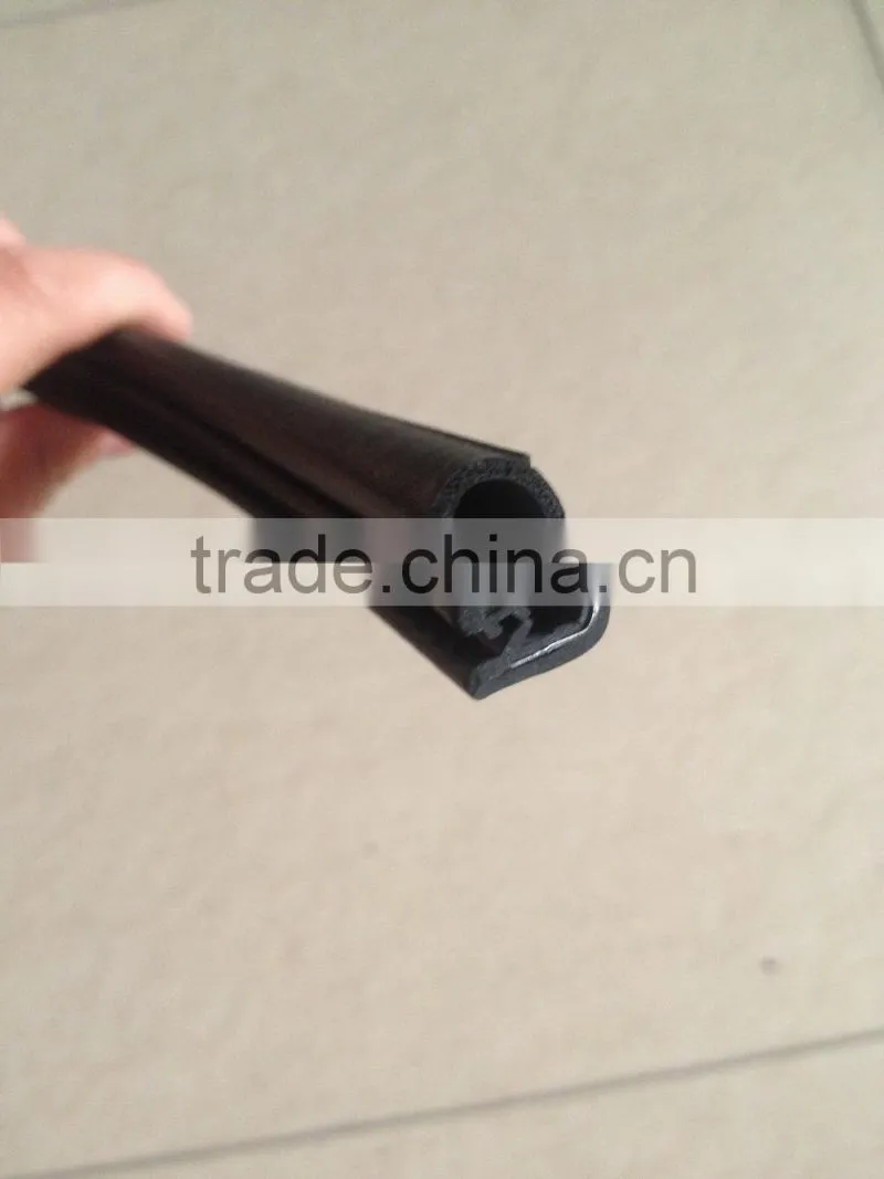 Shipping container rubber waterproof door gasket