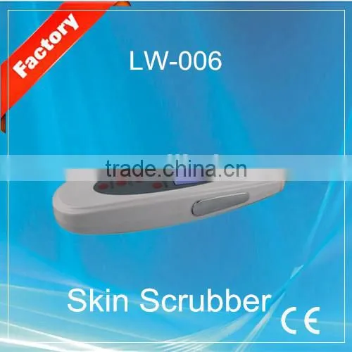 LCD ultrasonic skin scrubber LW-006 skin cleaner