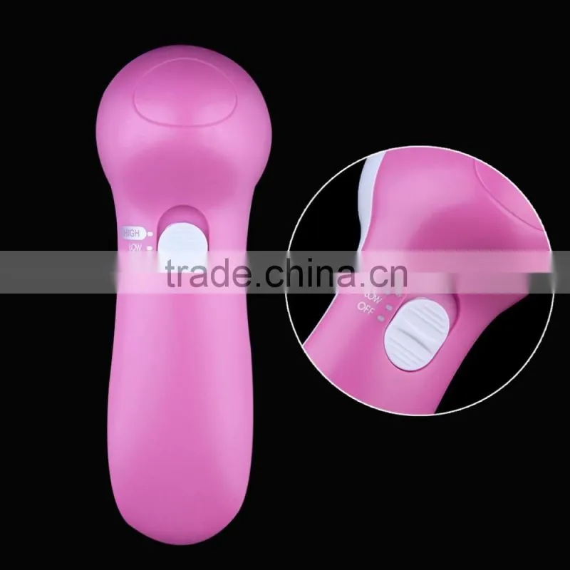 Face Skin Care Facial Beauty Smoothing Body Massager Cleansing 5 In 1 Cleaner