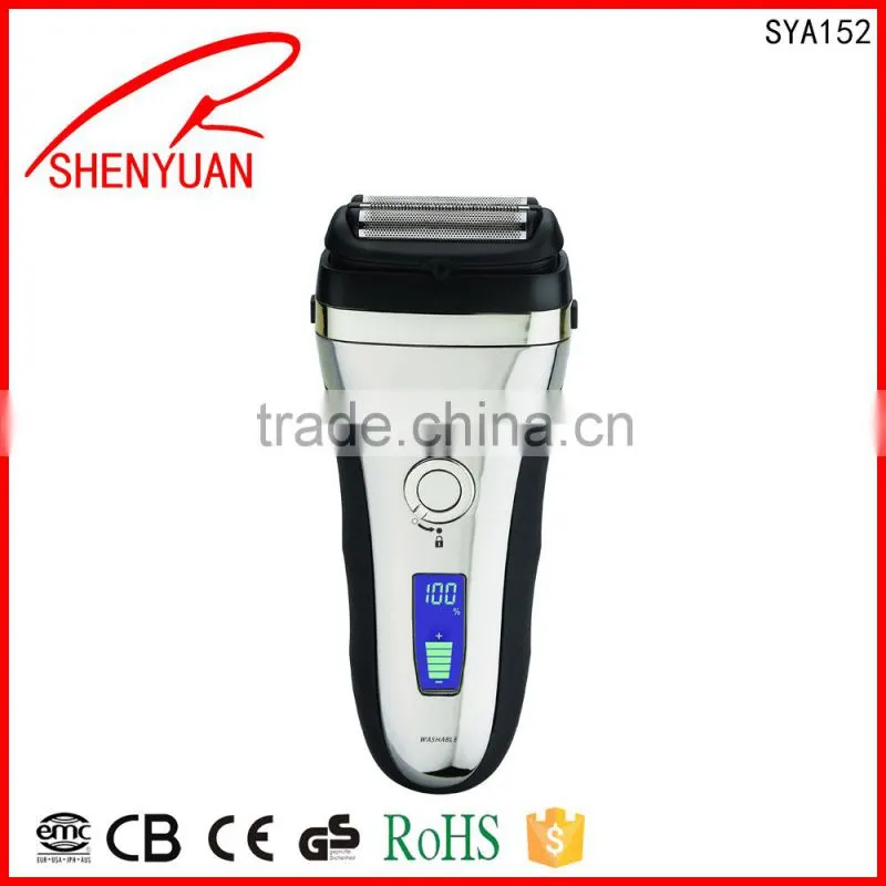 High-end Great Quality Electric Washable Man Shaver with travel lock