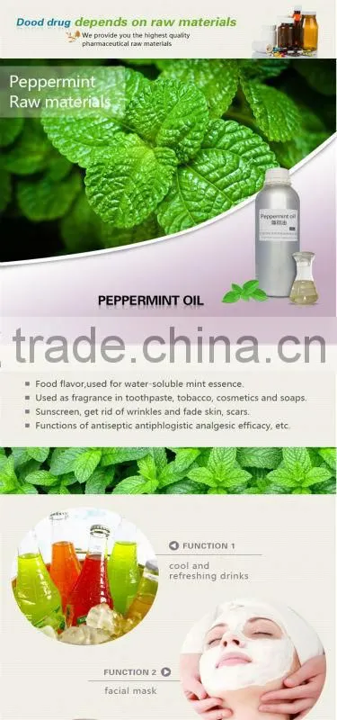 China pure natural peppermint oil with high quality from manufacturer