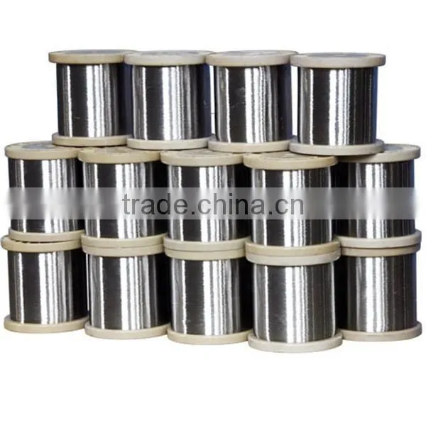 electro-polish Stainless Steel Wire High elasticity and fatigue resistance