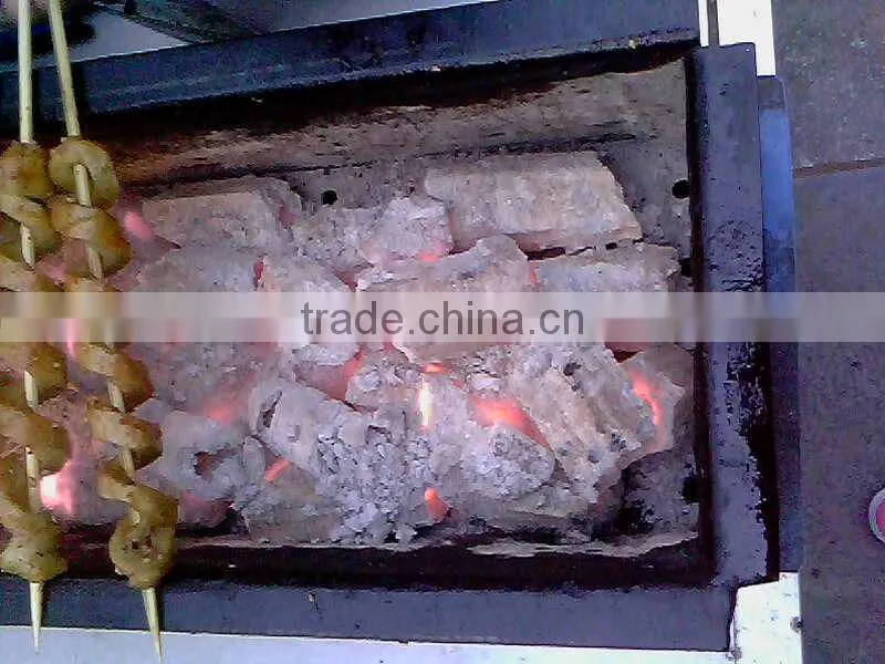 ignite quickly and no sparking machine-made charcoal for BBQ/machine made charcoal for BBQ