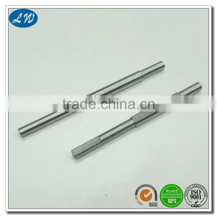 CNC Stainless steel shaft SUS 303 with double flat